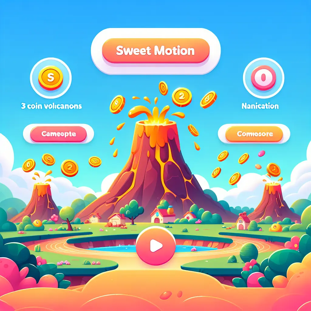 3 Coin Volcanoes slot game
